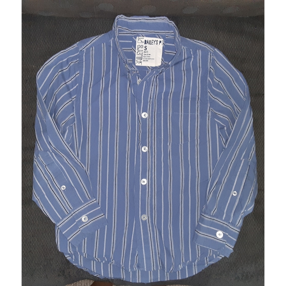 Boys Button Down Dress Shirt